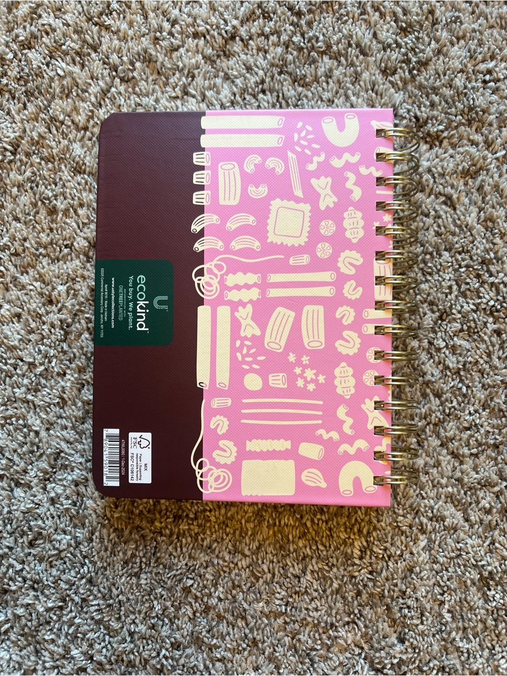 Target Endless Pastabilities Spiral Notebook Meal Planner - Picture 2 of 3